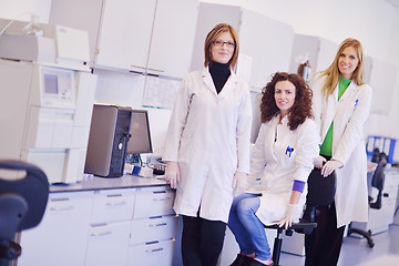 Image showing scientists working at the laboratory