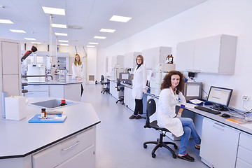 Image showing scientists working at the laboratory