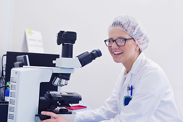 Image showing scientists working at the laboratory