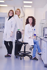 Image showing scientists working at the laboratory