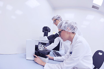 Image showing scientists working at the laboratory