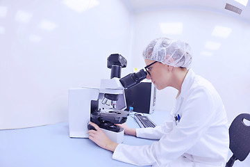 Image showing scientists working at the laboratory