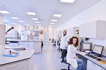 Image showing scientists working at the laboratory