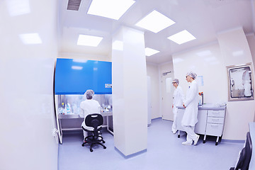 Image showing scientists working at the laboratory