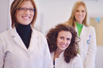 Image showing scientists working at the laboratory