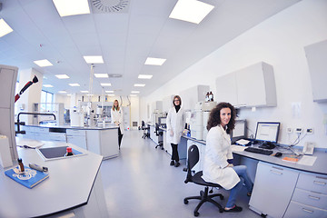 Image showing scientists working at the laboratory