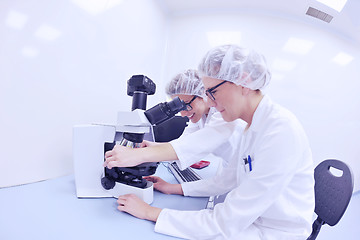 Image showing scientists working at the laboratory