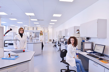 Image showing scientists working at the laboratory