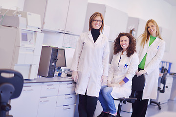 Image showing scientists working at the laboratory