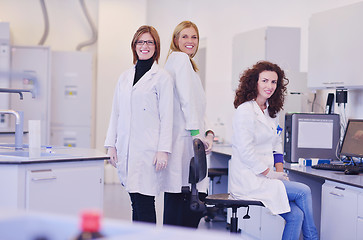 Image showing scientists working at the laboratory