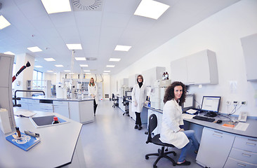 Image showing scientists working at the laboratory