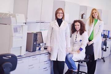 Image showing scientists working at the laboratory