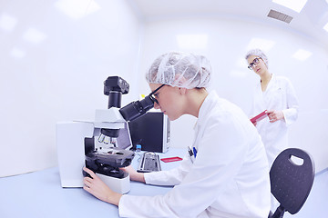 Image showing scientists working at the laboratory