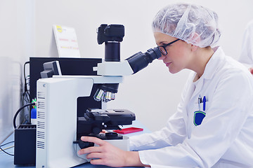 Image showing scientists working at the laboratory