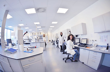 Image showing scientists working at the laboratory