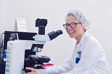 Image showing scientists working at the laboratory