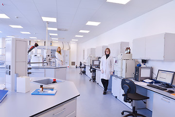 Image showing scientists working at the laboratory