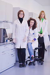 Image showing scientists working at the laboratory