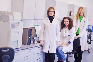 Image showing scientists working at the laboratory