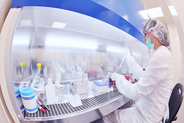 Image showing scientists working at the laboratory