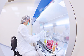 Image showing scientists working at the laboratory