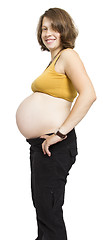 Image showing pregnant young woman