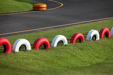 Image showing Racing track for karting