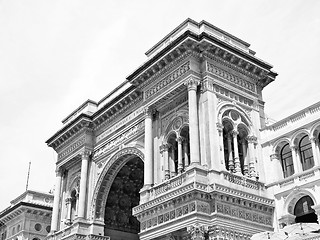 Image showing Galleria Vittorio Emanuele II, Milan