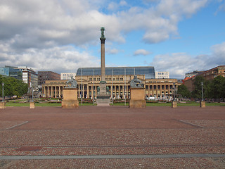 Image showing Schlossplatz (Castle square) Stuttgart