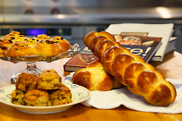 Image showing Mouth watering assortment of bakery items