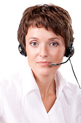 Image showing Support phone operator