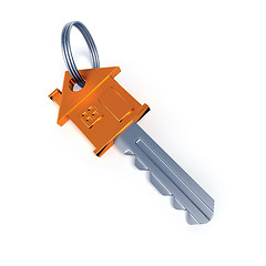 Image showing Gold key