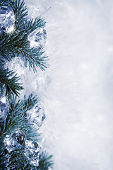 Image showing Icy background