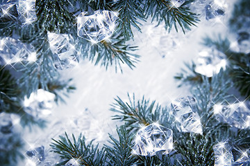 Image showing Icy background