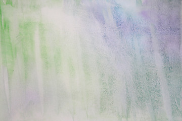 Image showing Abstract watercolor background with colorful layers on paper tex