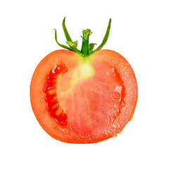 Image showing Tomato half