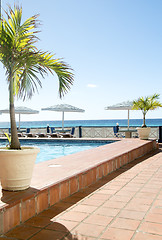 Image showing swimming pool Caribbean Sea Barbados