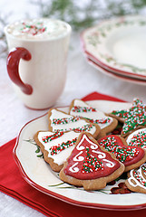 Image showing Christmas cookies