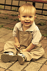 Image showing Smiling baby