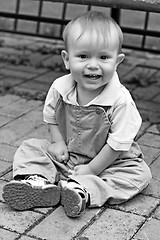 Image showing Smiling baby