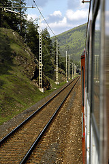 Image showing railway travel