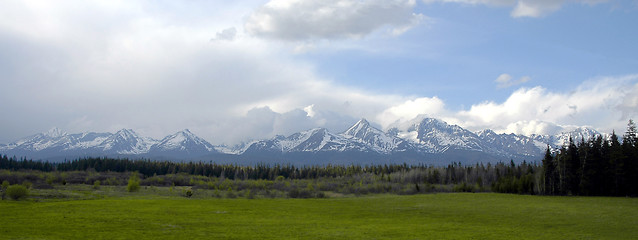 Image showing mountain panorama