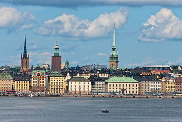 Image showing Stockholm of the old city. Sweden.