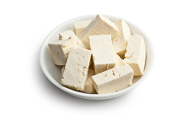 Image showing tofu in ceramic bowl