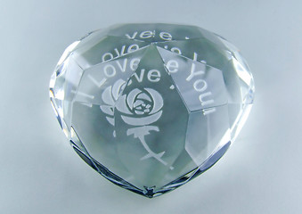 Image showing Diamond rose