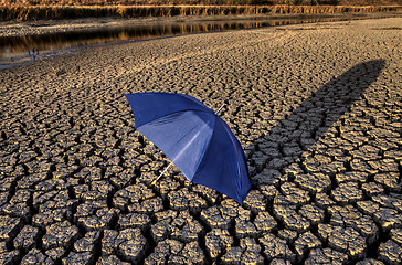 Image showing Dried up River Bed