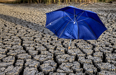 Image showing Dried up River Bed