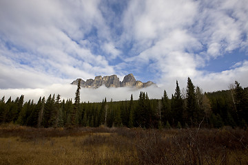 Image showing Castle Mountain Alberta