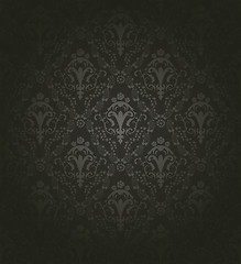 Image showing Damask seamless pattern