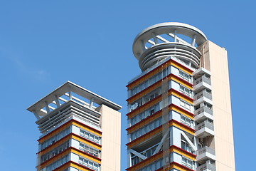 Image showing Two towers